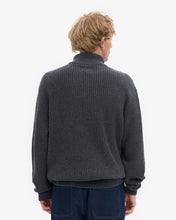 Charger l'image dans la galerie, Colorful Standard Quarter Zip merino Wool Lava Grey