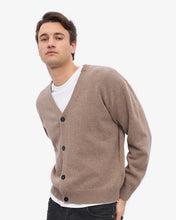 Charger l'image dans la galerie, Colorful Standard Cardigan merino Wool Warm Taupe