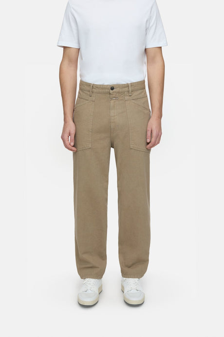 Closed Pantalon Fatigue X Relaxed Cashew Cream