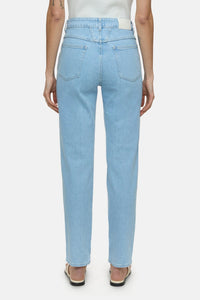 Closed Jean Pedal Pusher Light blue