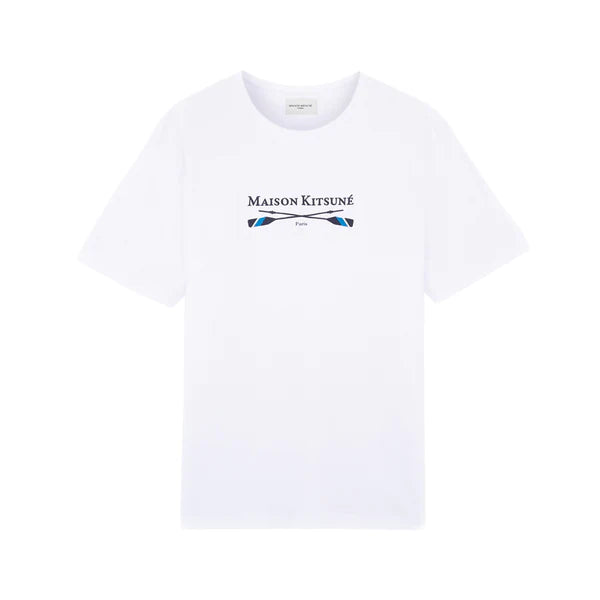 Maison Kitsuné T-shirt Oars White