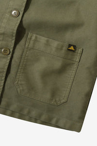 Le Mont Saint Michel Veste de Travail Moleskin Kaki