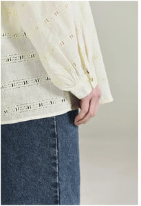 Bellepiece Blouse Paxos Black