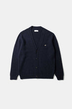 Charger l&#39;image dans la galerie, Edmmond Studios Cardigan Duck Patch en Laine Navy