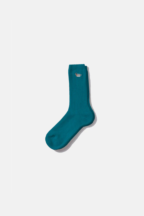 Edmmond Studios Chaussettes Duck Turquoise