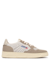 Charger l'image dans la galerie, Autry Sneakers Medalist Easeknit Low Ivory Pelican KB07