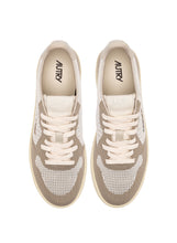 Charger l'image dans la galerie, Autry Sneakers Medalist Easeknit Low Ivory Pelican KB07