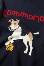 Charger l&#39;image dans la galerie, Edmmond Studios Pull Finot en Coton Navy
