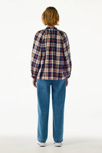 Bellepiece Blouse Jeff Navy