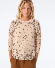 Charger l'image dans la galerie, Kujten Pull Mela Bandana Bico en Cachemire Marron Organic