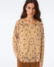 Charger l'image dans la galerie, Kujten Pull Mela Bandana Bico en Cachemire Latte Anis