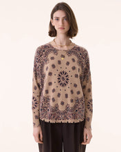 Charger l&#39;image dans la galerie, Kujten Pull Mela Western en Cachemire Light Camel