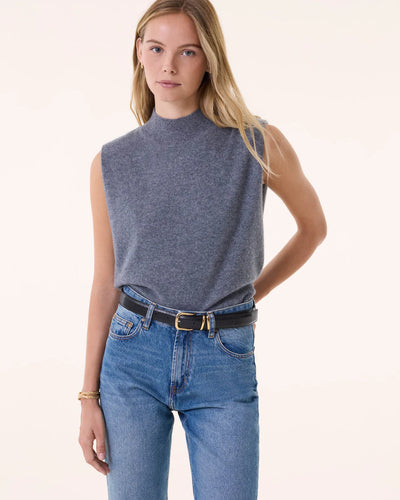 Kujten Pull Divine cachemire Gris Flanelle