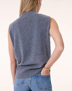 Kujten Pull Divine cachemire Gris Flanelle