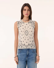 Charger l'image dans la galerie, Kujten Débardeur Ribbi en Cachemire Blanc