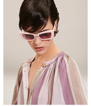 Charger l&#39;image dans la galerie, Bellepiece Blouse Jeff Purple Stripe