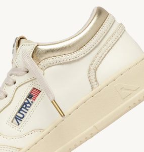 Autry Sneakers Med-Way Mid Leather Platine EK10