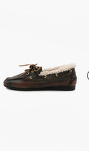 Charger l'image dans la galerie, Toral Mocassins Nahua en Cuir Dark Brown