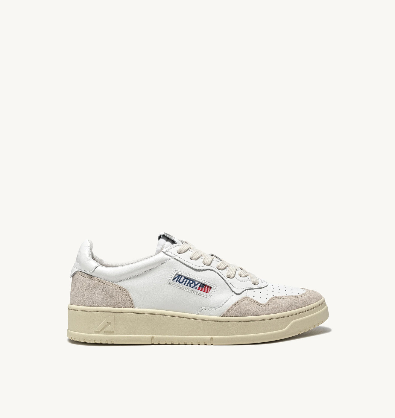 Autry Sneakers Medalist 01 Low Suede White LS33