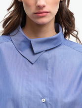 Charger l&#39;image dans la galerie, Margaux Lonnberg Chemise Finlay Navy Stripes