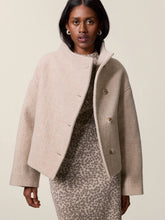 Charger l&#39;image dans la galerie, Rouje Manteau Gedeon en Laine Beige