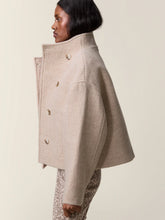 Charger l&#39;image dans la galerie, Rouje Manteau Gedeon en Laine Beige