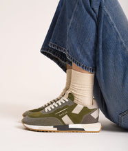 Charger l&#39;image dans la galerie, Ghoud Venice Baskets Rush Multicolor Vert Kaki