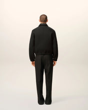 Charger l&#39;image dans la galerie, AMI Blouson Noir Zippé en Laine Anthracite