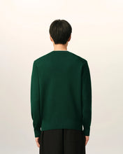 Charger l'image dans la galerie, AMI Pull Ami de Coeur en Laine Vert Bouteille