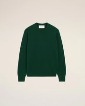 Charger l'image dans la galerie, AMI Pull Ami de Coeur en Laine Vert Bouteille