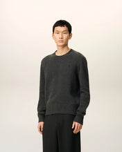 Charger l&#39;image dans la galerie, AMI Pull Ami de Coeur en Laine Cachemire Anthracite
