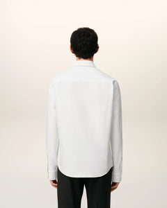 AMI Chemise Ami de Coeur Noir Oxford Blanc Naturel