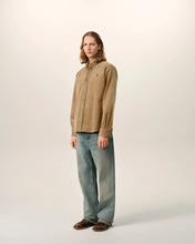 Charger l'image dans la galerie, AMI Chemise en Velours Ami de Coeur Noir Beige Mastic