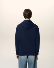 Charger l&#39;image dans la galerie, AMI Hoodie Ami de Coeur Ecru Bleu Nuit