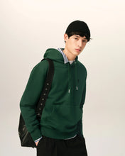Charger l'image dans la galerie, AMI Hoodie Ami de Coeur Noir Vert Bouteille