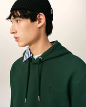 Charger l'image dans la galerie, AMI Hoodie Ami de Coeur Noir Vert Bouteille