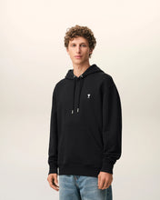 Charger l'image dans la galerie, AMI Hoodie Noir Ami de Coeur Noir Blanc Creme