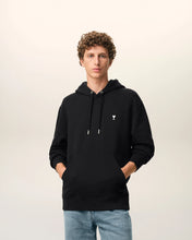 Charger l'image dans la galerie, AMI Hoodie Noir Ami de Coeur Noir Blanc Creme
