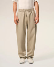 Charger l'image dans la galerie, AMI Pantalon Taille Elastiquée en Coton Beige Taupe