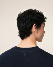 Charger l&#39;image dans la galerie, AMI T-shirt Ami Alexandre Mattiussi Bleu Marine