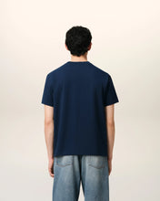 Charger l&#39;image dans la galerie, AMI T-shirt Ami de Coeur Ecru Bleu Nuit