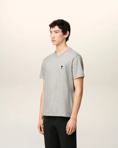 AMI T-shirt Ami de Coeur Noir Gris Cendre Chine