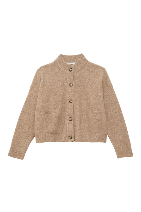 Bellepiece Cardigan Huxley en Laine Desert