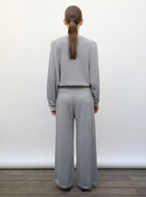 Charger l'image dans la galerie, Molli Pantalon Lauren en Laine Mérinos Gris Moyen