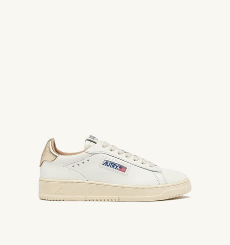 Autry Sneakers Dallas Low Leather Gold MR08