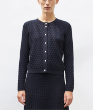 Charger l'image dans la galerie, Molli Cardigan Elite Maille Cannage Nuit