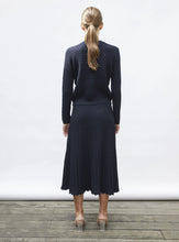 Charger l'image dans la galerie, Molli Jupe Thelma Longue en Maille Cannage Nuit