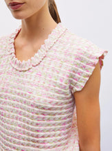 Charger l'image dans la galerie, Molli Top Etincelle Origami Naturel Rose
