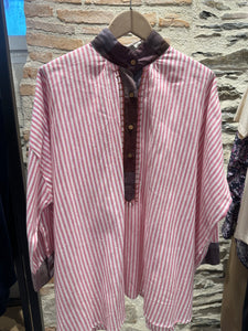Fish Club Chemise Folk Hawai
