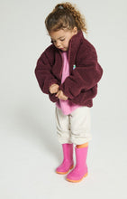 Charger l&#39;image dans la galerie, American vintage Enfant Veste Hoktown Bordeaux Chine